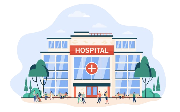 Hospital illustration